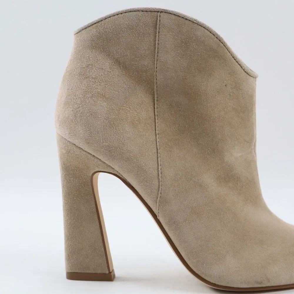 🔥Marc Fisher Masina Suede Ankle Boots, Medium Natural 5US MSRP$199 SHIPS TODAY - Picture 10 of 10
